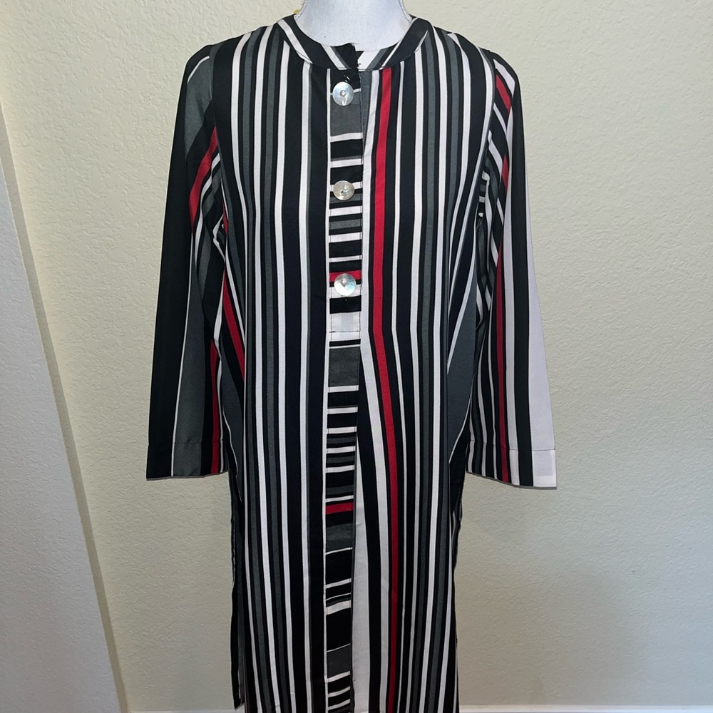 Striped Sana Safinaz Khameez - New